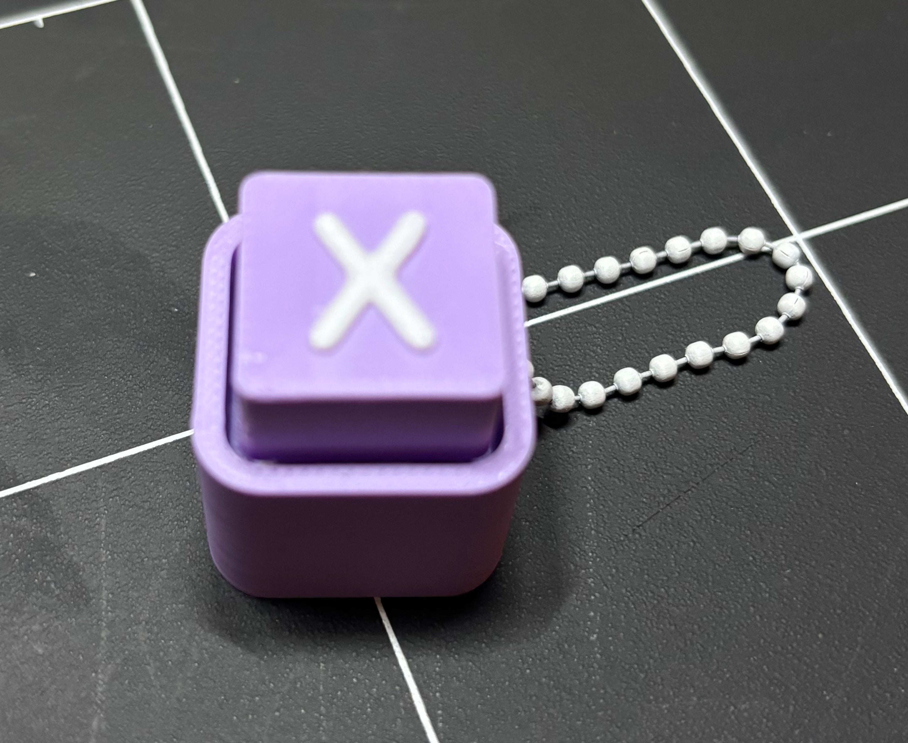 3D Printed Fidget Clicker- 1 square