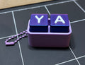 3D Printed Fidget Clicker - 2 square