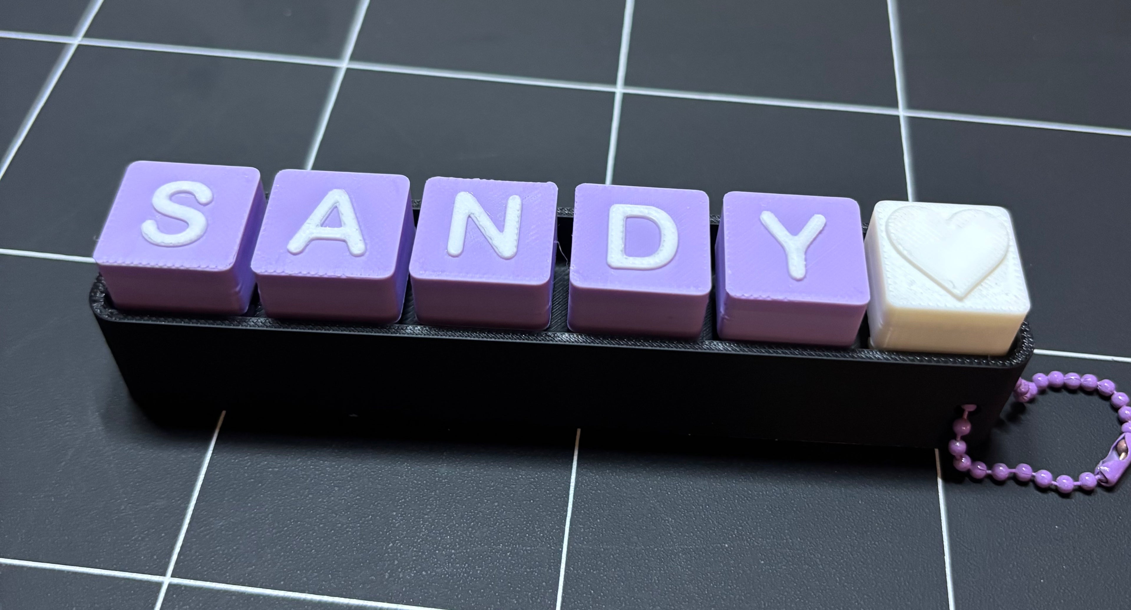 3D Printed Fidget Clicker- 6 square