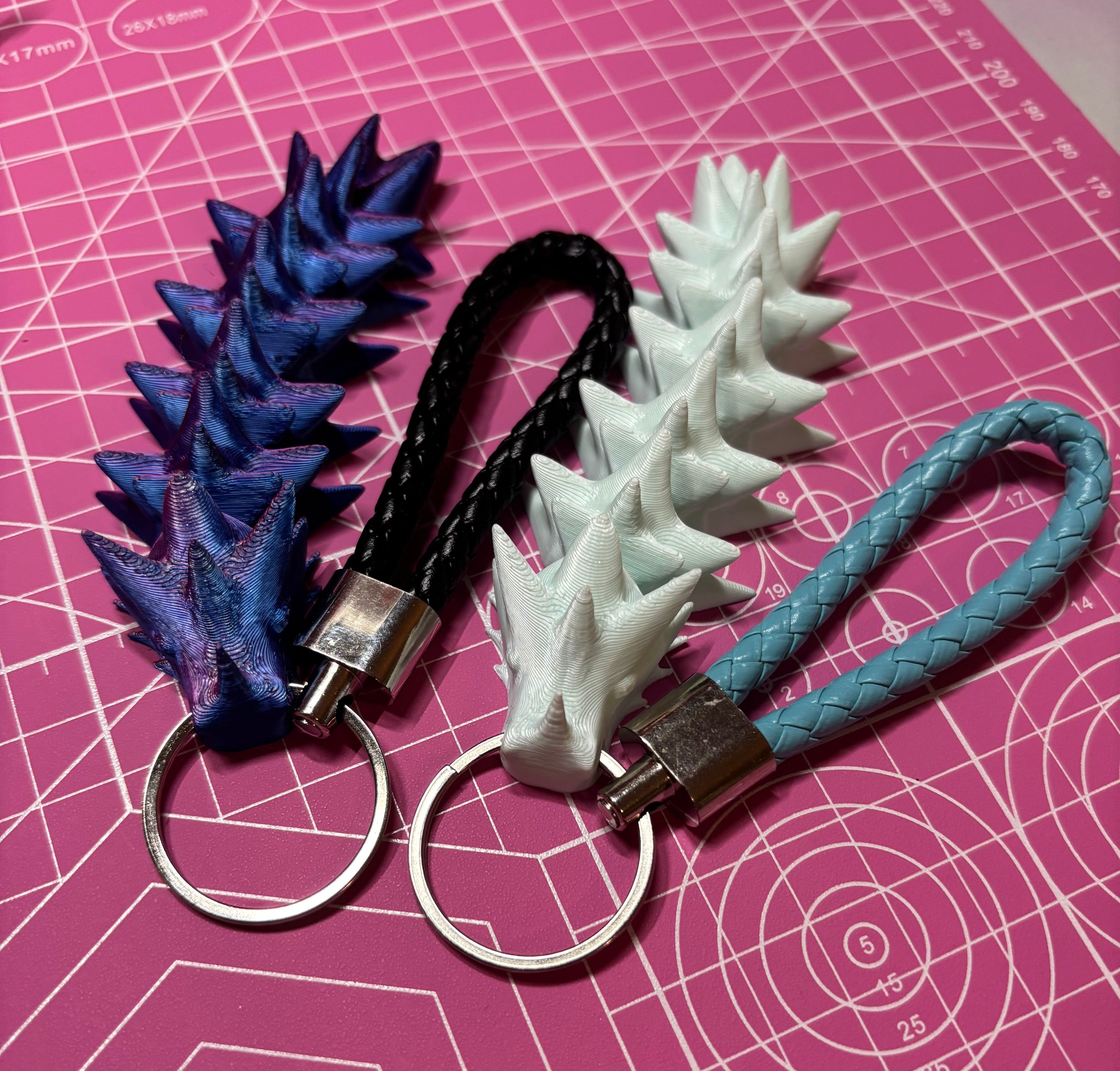 Articulated Dragon Keychain
