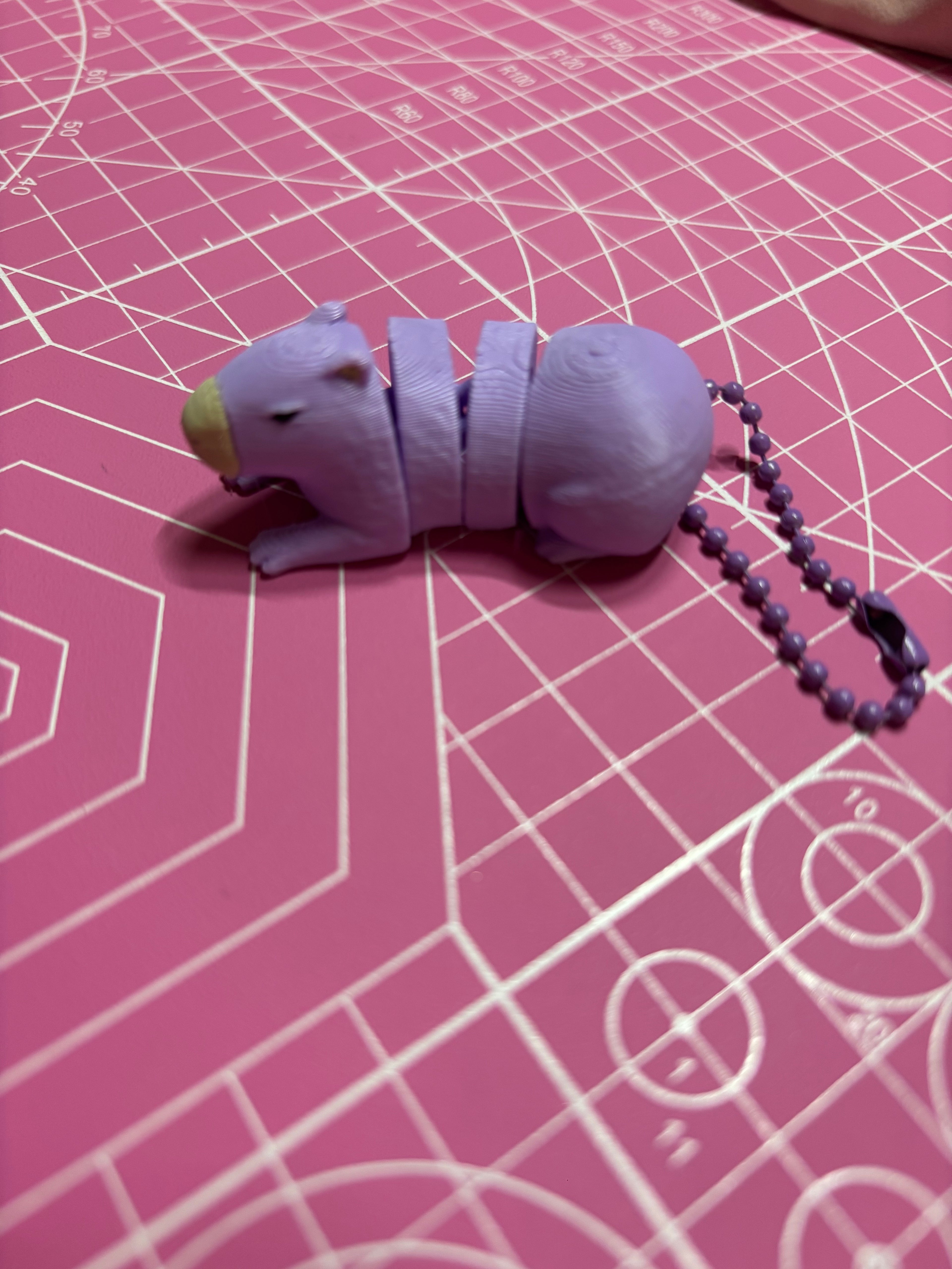 Little 3D Printed Articulated Keychains